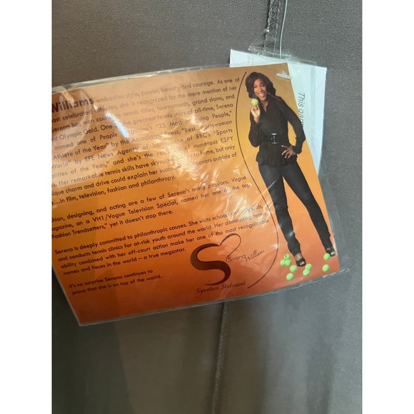 Serena Williams Brown Taupe Open Cardigan Side Buttons 1X Preppy Lounge Travel - Picture 6 of 8